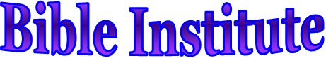  Bible Institute
